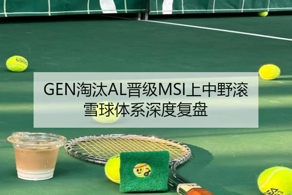GEN淘汰AL晋级MSI上中野滚雪球体系深度复盘