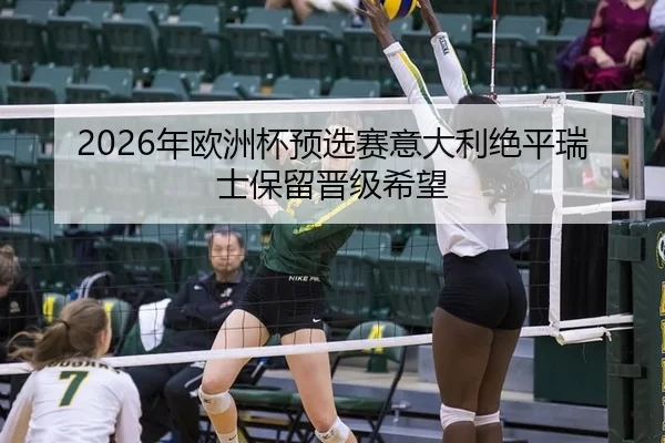 2026年欧洲杯预选赛意大利绝平瑞士保留晋级希望